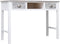 vidaXL - Schrijftafel - 110x45x76 - cm - hout - grijs