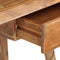 vidaXL - Schrijftafel - 110x50x76 - cm - massief - acaciahout