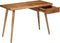 vidaXL - Schrijftafel - 110x50x76 - cm - massief - acaciahout