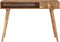 vidaXL - Schrijftafel - 110x50x76 - cm - massief - acaciahout