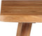 vidaXL - Schrijftafel - 110x50x76 - cm - massief - acaciahout