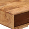 vidaXL - Schrijftafel - 110x50x76 - cm - massief - acaciahout