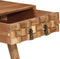 vidaXL - Schrijftafel - 110x50x76 - cm - massief - acaciahout