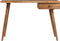 vidaXL - Schrijftafel - 110x50x76 - cm - massief - acaciahout