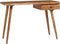 vidaXL - Schrijftafel - 110x50x76 - cm - massief - acaciahout