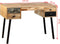 vidaXL - Schrijftafel - 110x50x76 - cm - massief - gerecycled - teakhout