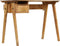 vidaXL - Schrijftafel - 110x50x76 - cm - massief - mangohout
