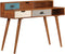 vidaXL - Schrijftafel - 110x50x90 - cm - massief - acaciahout