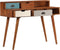vidaXL - Schrijftafel - 110x50x90 - cm - massief - acaciahout