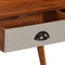 vidaXL - Schrijftafel - 110x50x90 - cm - massief - acaciahout