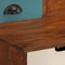 vidaXL - Schrijftafel - 110x50x90 - cm - massief - acaciahout