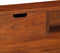 vidaXL - Schrijftafel - 110x50x90 - cm - massief - acaciahout