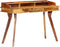 vidaXL - Schrijftafel - 115x50x85 - cm - massief - sheeshamhout