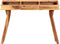 vidaXL - Schrijftafel - 115x50x85 - cm - massief - sheeshamhout