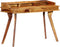 vidaXL - Schrijftafel - 115x50x85 - cm - massief - sheeshamhout