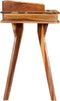 vidaXL - Schrijftafel - 115x50x85 - cm - massief - sheeshamhout