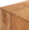 vidaXL - Schrijftafel - 118x45x76 - cm - massief - acaciahout