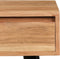 vidaXL - Schrijftafel - 118x45x76 - cm - massief - acaciahout