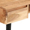 vidaXL - Schrijftafel - 118x45x76 - cm - massief - acaciahout