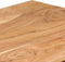 vidaXL - Schrijftafel - 118x45x76 - cm - massief - acaciahout