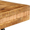 vidaXL - Schrijftafel - 118x50x75 - cm - massief - mangohout