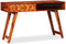 vidaXL - Schrijftafel - 118x50x76 - cm - massief - sheeshamhout