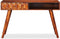 vidaXL - Schrijftafel - 118x50x76 - cm - massief - sheeshamhout