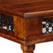 vidaXL - Schrijftafel - 120x50x76 - cm - massief - sheeshamhout
