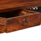 vidaXL - Schrijftafel - 120x50x76 - cm - massief - sheeshamhout