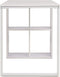 vidaXL - Schrijftafel - 120x60x75 - cm - wit