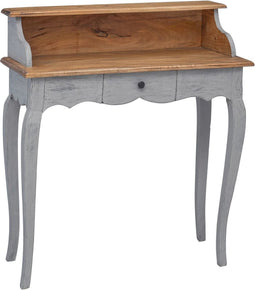 vidaXL - Schrijftafel - 80x40x92 - cm - massief - mahoniehout