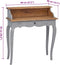 vidaXL - Schrijftafel - 80x40x92 - cm - massief - mahoniehout