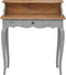 vidaXL - Schrijftafel - 80x40x92 - cm - massief - mahoniehout