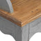vidaXL - Schrijftafel - 80x40x92 - cm - massief - mahoniehout