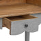 vidaXL - Schrijftafel - 80x40x92 - cm - massief - mahoniehout