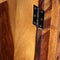 vidaXL - Schrijftafel - met - 1 - lade - en - 1 - kastje - massief - sheeshamhout