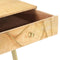vidaXL - Schrijftafel - met - lades - 100x55x75 - cm - massief - mangohout