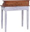vidaXL - Schrijftafel - met - lades - 90x50x101 - cm - massief - mahoniehout