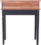 vidaXL - Schrijftafel - met - lades - 90x50x101 - cm - massief - mahoniehout
