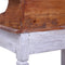 vidaXL - Schrijftafel - met - lades - 90x50x101 - cm - massief - mahoniehout