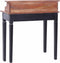 vidaXL - Schrijftafel - met - lades - 90x50x101 - cm - massief - mahoniehout