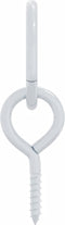 vidaXL - Schroefoog - met - ring - 3 - st - staal - zilverkleurig