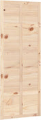 vidaXL - Schuifdeur - 100x1,8x214 - cm - massief - grenenhout