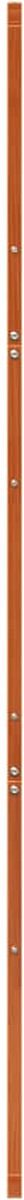 vidaXL - Schuifdeur - 100x208 - cm - massief - grenenhout - wasbruin