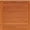 vidaXL - Schuifdeur - 100x208 - cm - massief - grenenhout - wasbruin