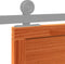 vidaXL - Schuifdeur - 100x208 - cm - massief - grenenhout - wasbruin