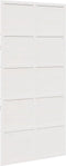 vidaXL - Schuifdeur - 100x208 - cm - massief - grenenhout - wit