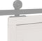 vidaXL - Schuifdeur - 100x208 - cm - massief - grenenhout - wit