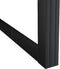 vidaXL - Schuifdeur - 76x205 - cm - aluminium - en - ESG-glas - zwart