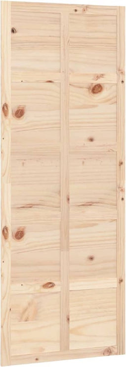 vidaXL - Schuifdeur - 80x1,8x214 - cm - massief - grenenhout